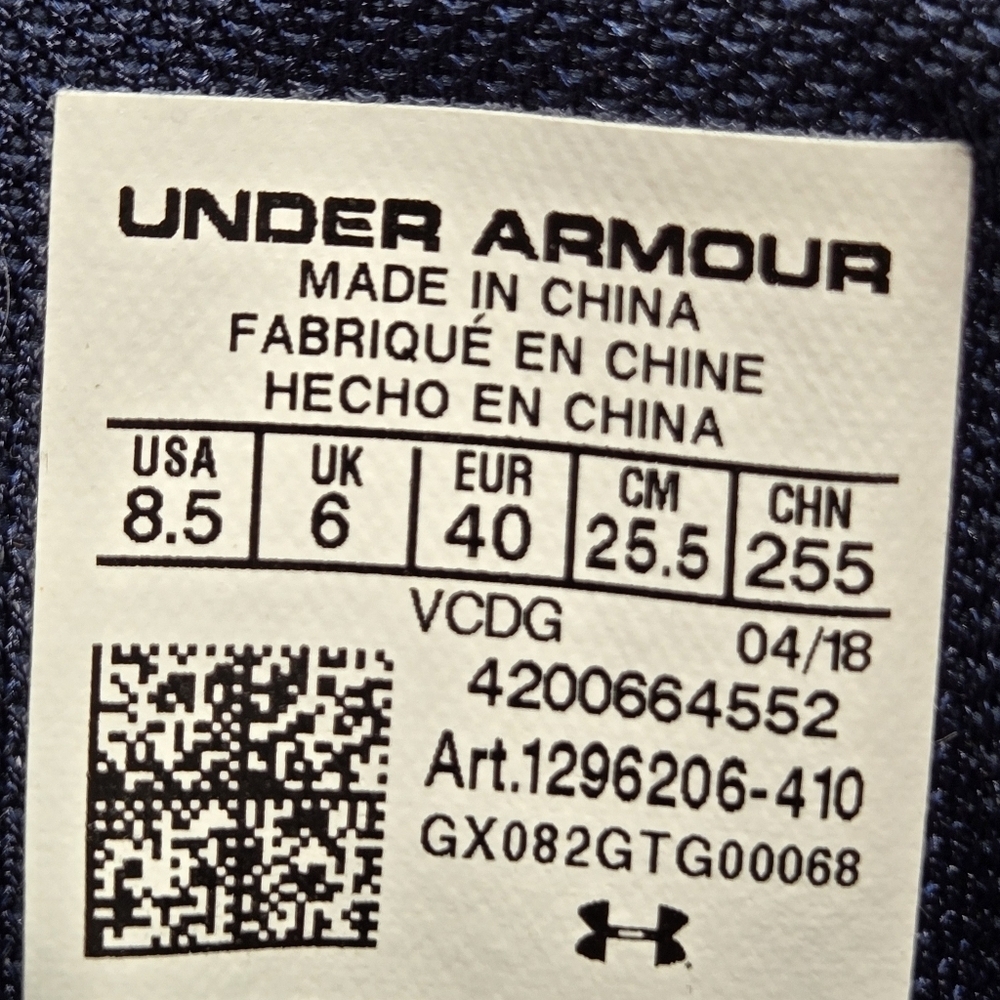 Under Armour Threadborne Push Women's Training Shoes Size 8.5 - Picture 8 of 8